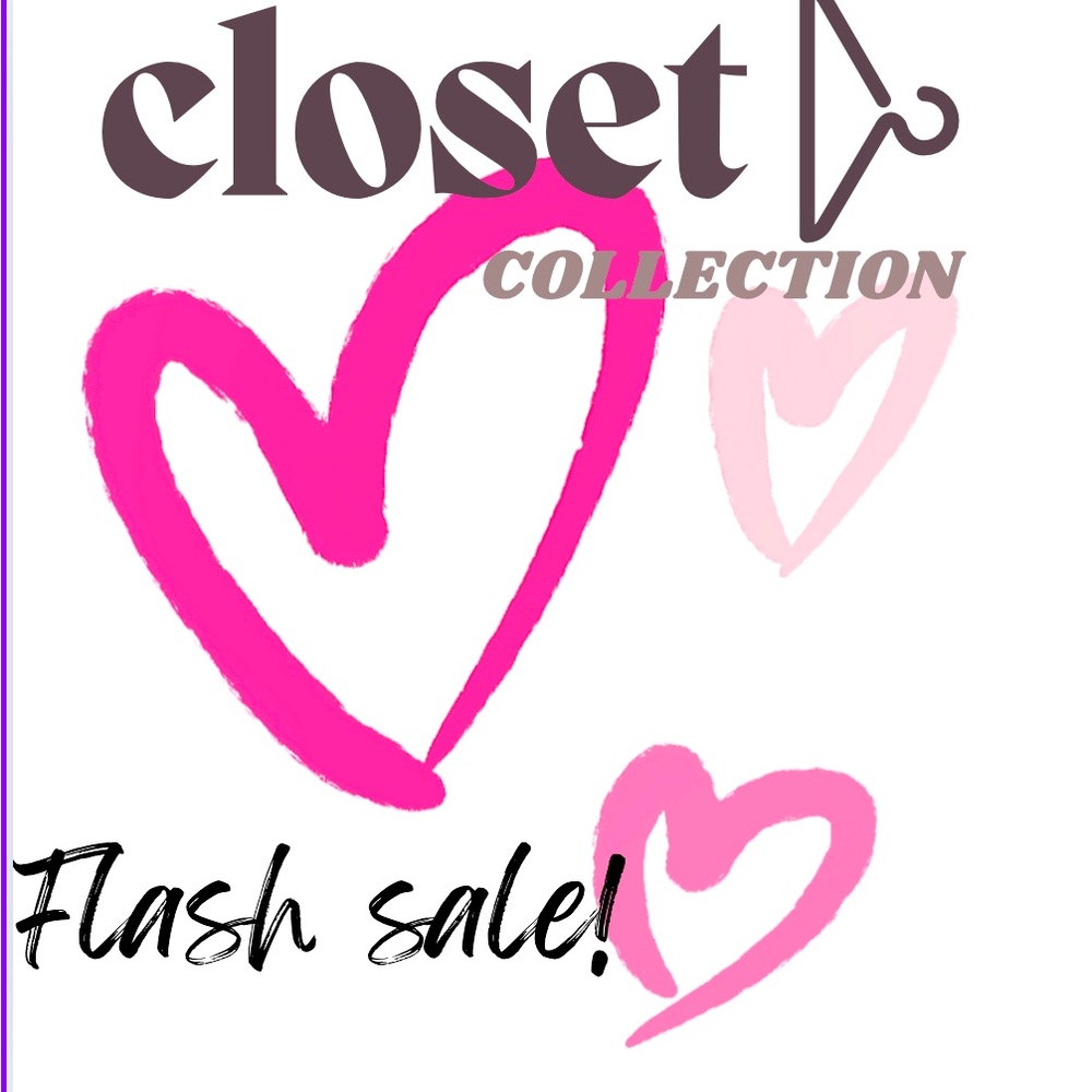 Flash Sale! Sizes M & S unlisted